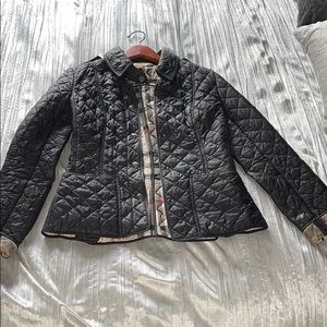 Burberry diamond quilted jacket